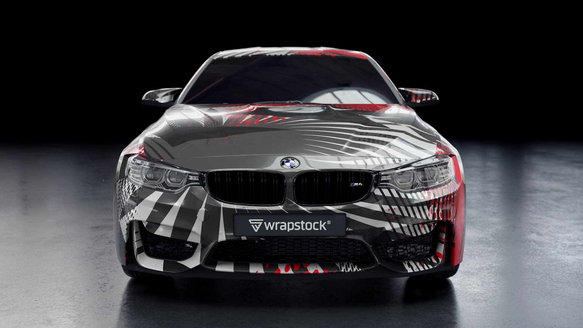 Car wrap Wrapstock.com tuningový motiv